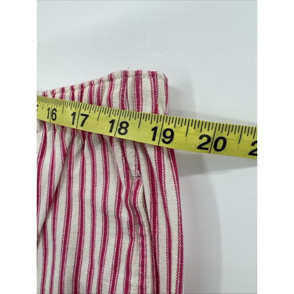 Vintage OshKosh Shorts Mens Large Red Striped Cotton Railroad Conductor NWT - Picture 13 of 16